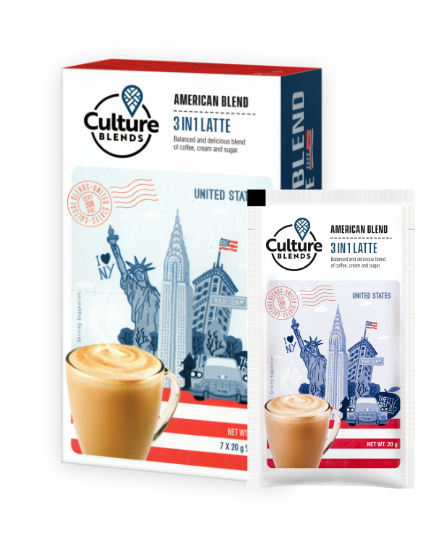 Culture Blends Coffee - American Blend Latte